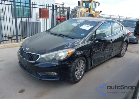 2014 Kia Forte Ex из США, поврежденный, VIN KNAFX4A88E5159051